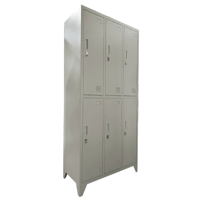 Locker Metálico 3 cuerpos y 6 puertas - Importadora RC